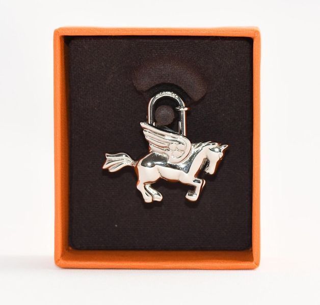 Брелок Hermes Cadena Gold 1993 з візерунком Pegasus Horse 1348 фото