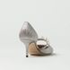 Туфлі Aurelie 85 з перлинами по краю Jimmy Choo 1381 фото 4