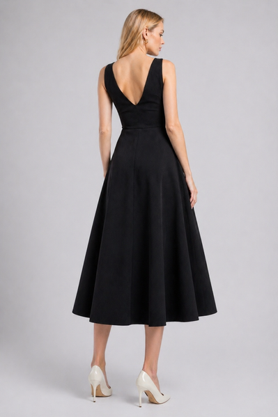 Сукня міді Crepe Couture Valentino 218 фото